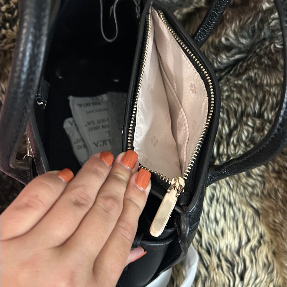 NWT 🎉HP🎉 Kate Spade Mini Woven Crossbody Satchel - Picture 9 of 10